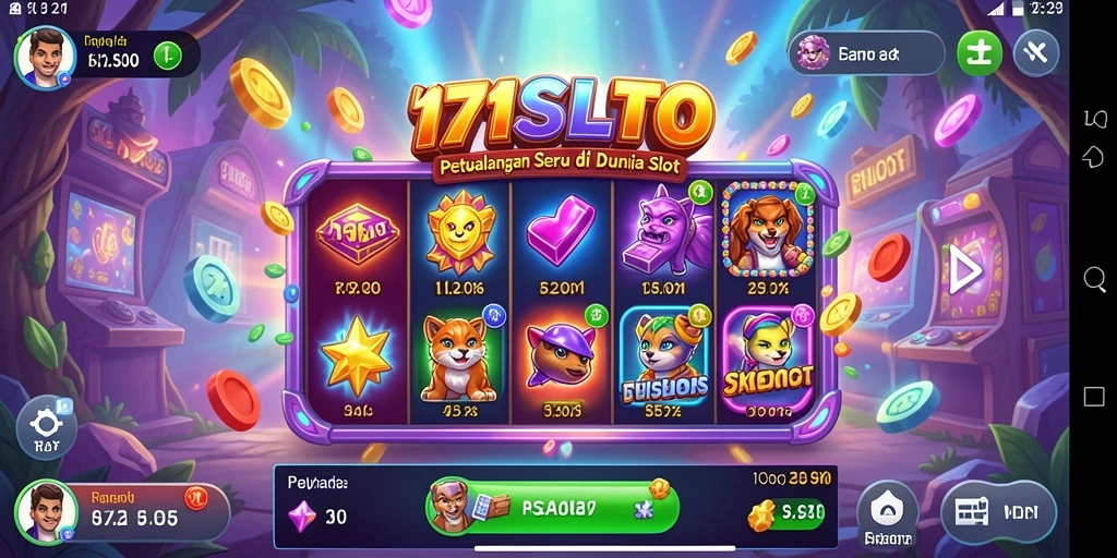 Tampilan gameplay 171SLOT yang menggugah selera petualangan.