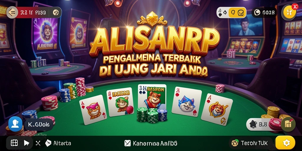 Tampilan screenshot gameplay ALISANRP yang menarik dan imersif.