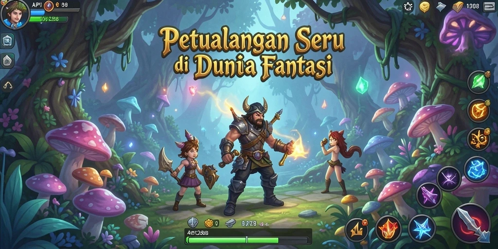 Screenshot dari <strong>API288</strong> menunjukkan aksi petualangan mendebarkan di dunia fantasi yang menakjubkan.