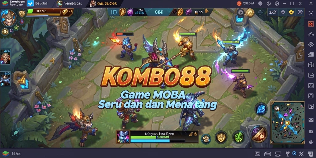 Tangkapan layar dari gameplay seru di KOMBO88.