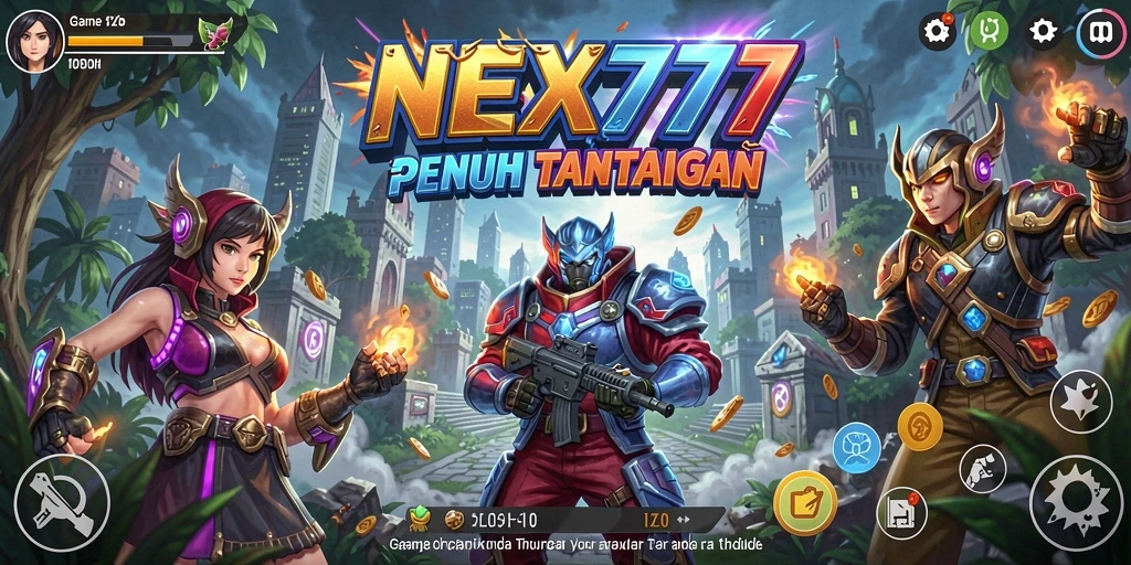 Tampilan gameplay seru di NEX777 dengan grafis menawan.