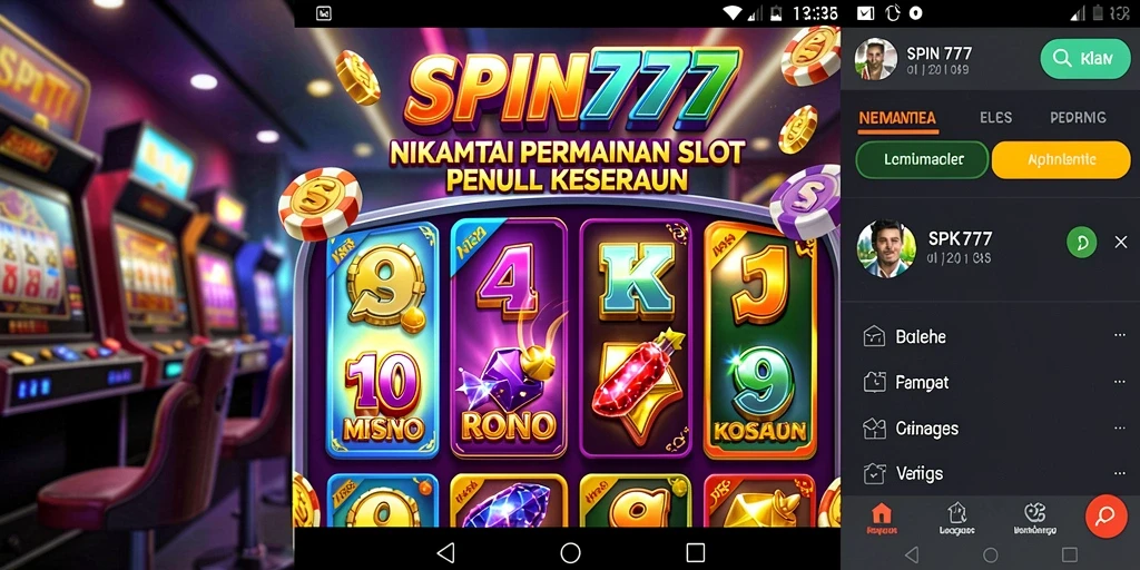Tampilan gameplay SPIN777 yang menarik dan seru.