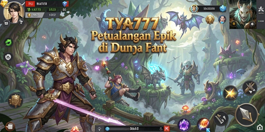 Tampilan gameplay TYA777 yang fantastis dan menegangkan.