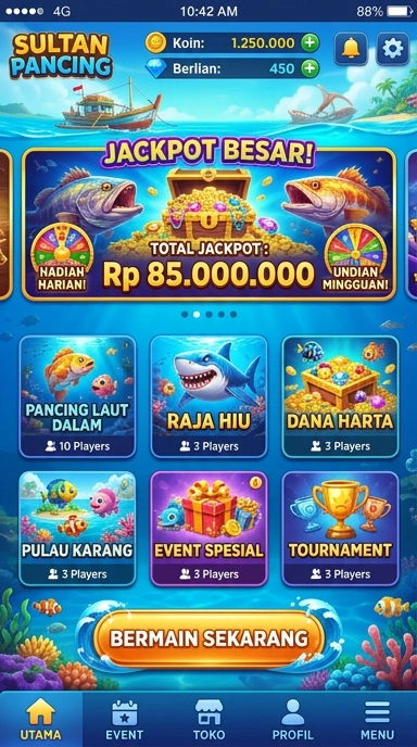 Tampilan antarmuka utama pusat unduh 8364.